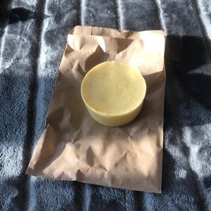 Homemade goat milk soap